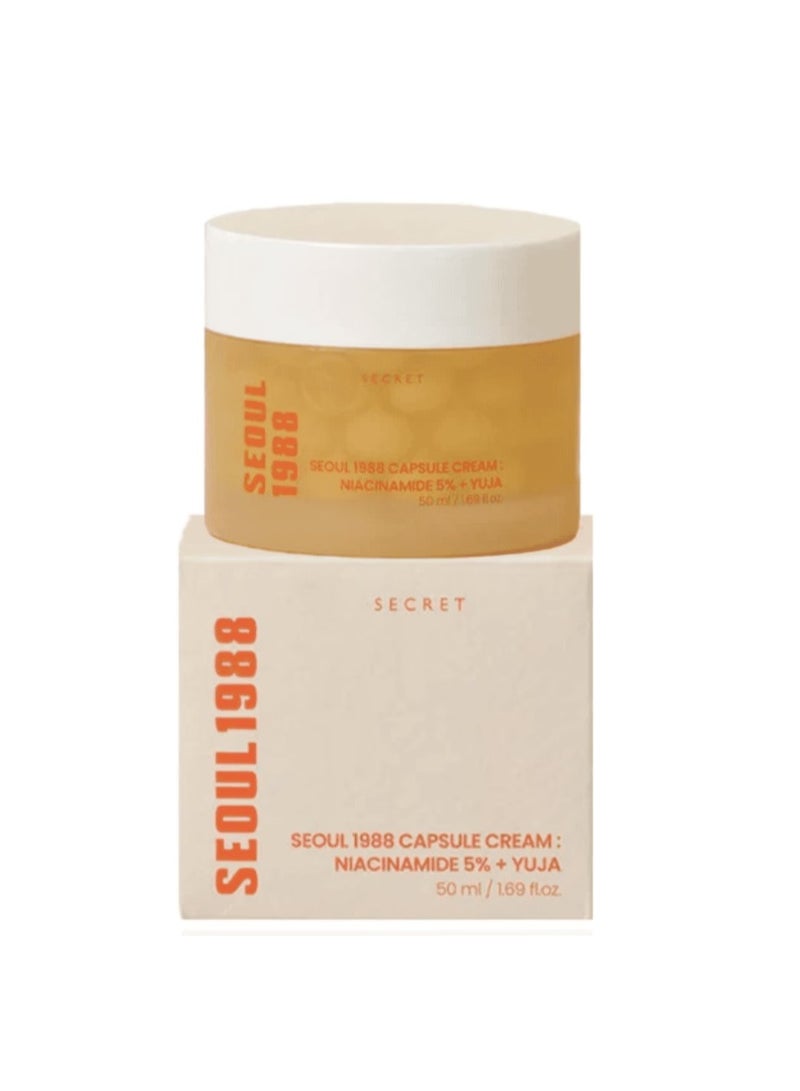 Secret Seoul 1988 Capsule Cream 50ml – Intensive Hydrating & Skin Revitalizing Moisturizer - Image 1